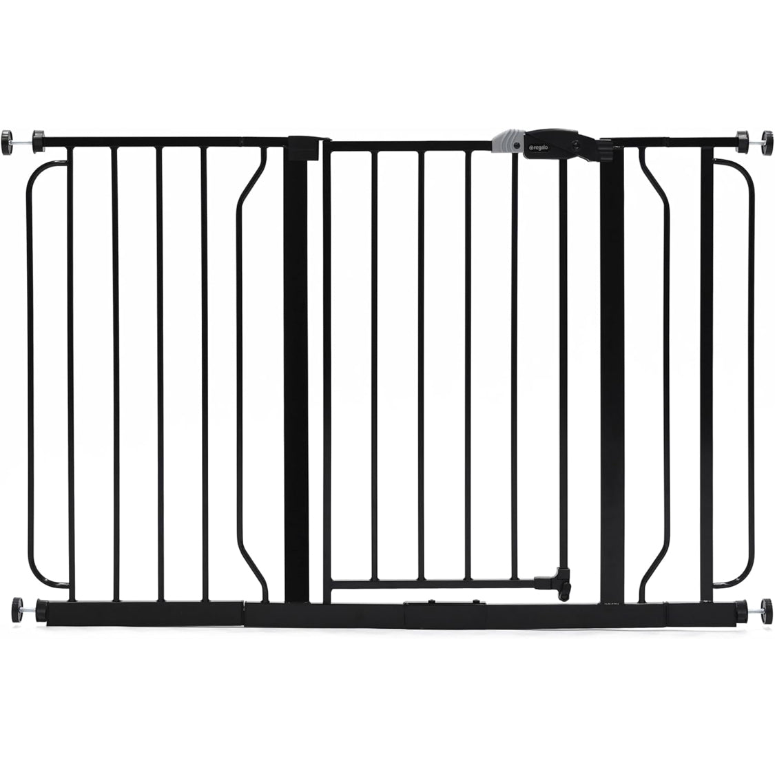 Regalo Extra Wide Baby Gate 49" -BLACK-