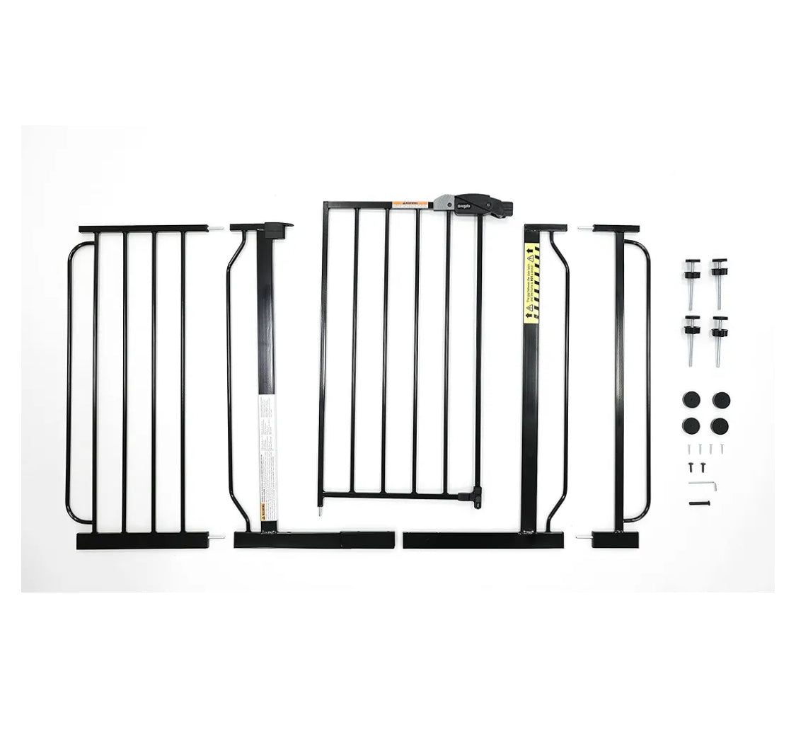 Regalo Extra Wide Baby Gate 49" -BLACK-