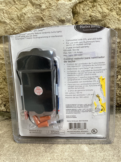 Harbor Breeze Ceiling Fan Remote