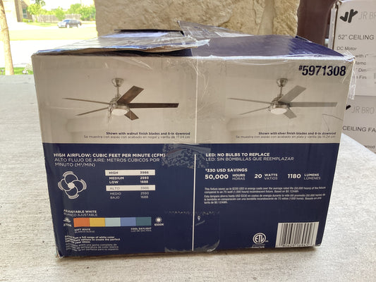 Harbor Breeze Ceiling Fan-AMBERWOOD