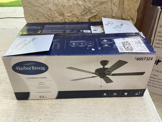 Harbor Breeze Ceiling Fan-CYPRESS POINT